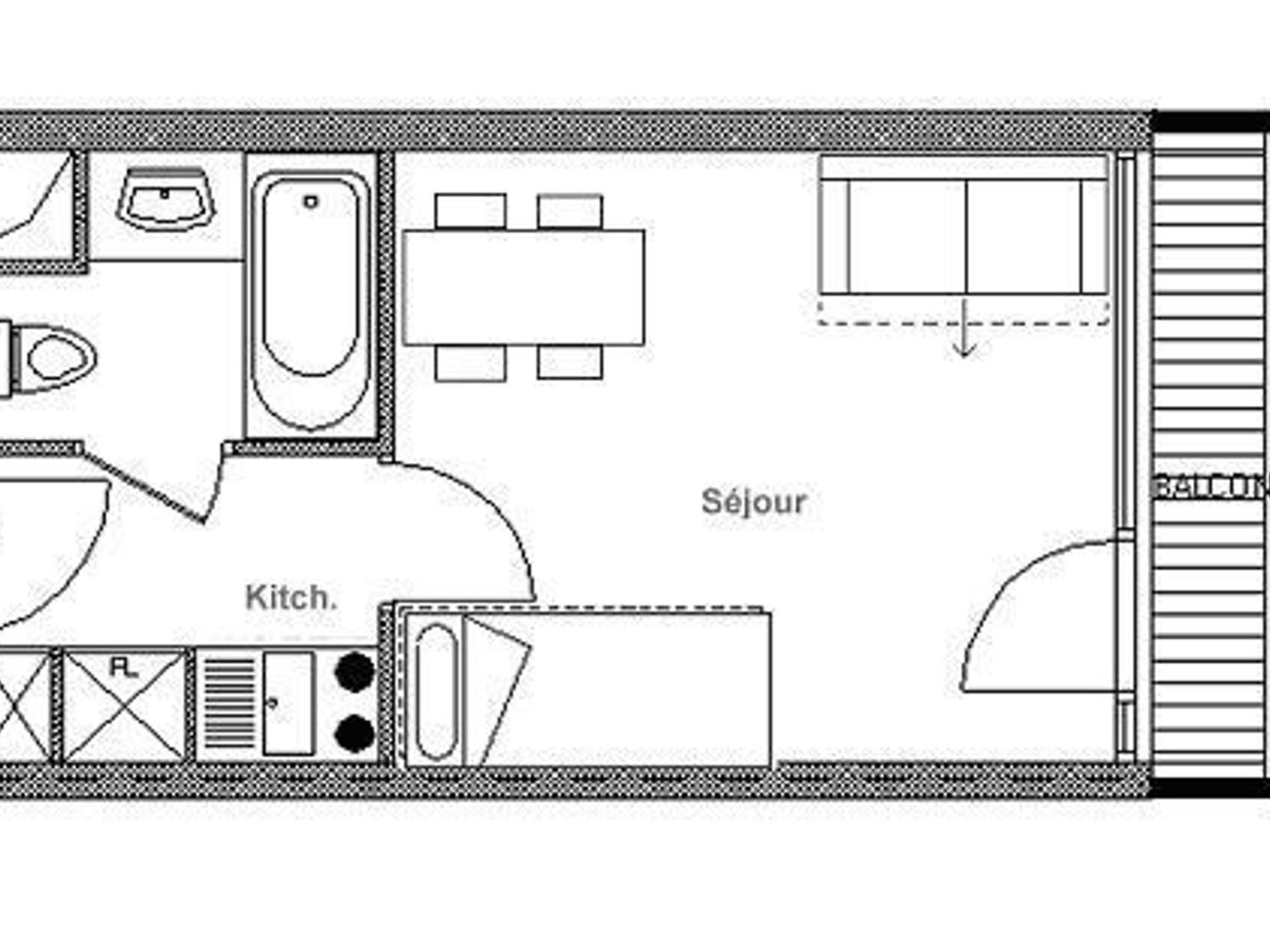 Studio Renove Avec Balcon Nord, Acces Direct Pistes Et Galerie - Fr-1-344-937 Apartment แซ็ง-มาร์แต็ง-เดอ-แบลวีย์ ภายนอก รูปภาพ